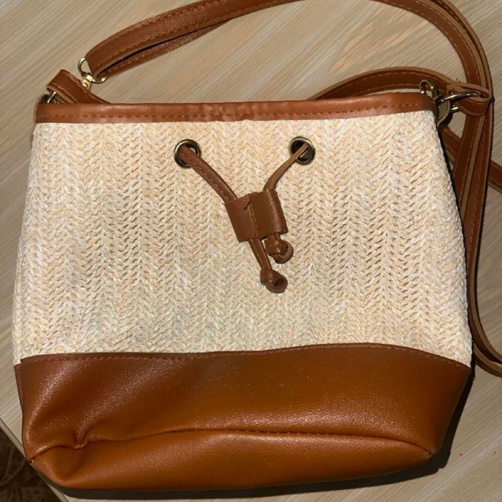 Unbranded Women's Brown and Tan Bag